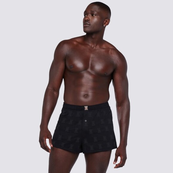 Savage X Fenty Other - 💙NWT Savage X Fenty Black Logo Boxer Shorts
